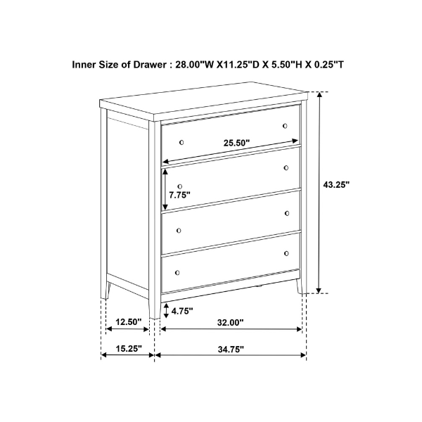 Chest | Wilkes - 224425