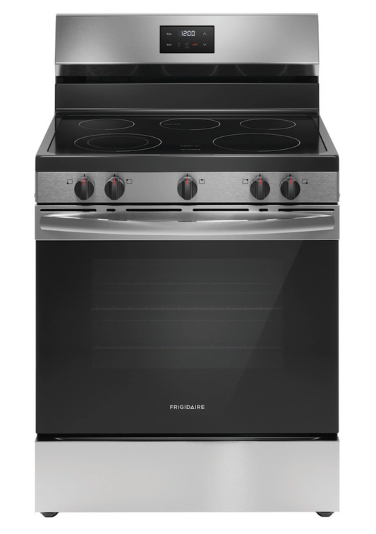 Estufa Frigidaire 30" Electric Range FCRE3052BS