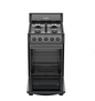 Whirlpool 20" 2.6 Cu ft Gas Range in Black, assembled dimensions 25.9"depth , 38.1" in height, and 20" in width - LWW1002B